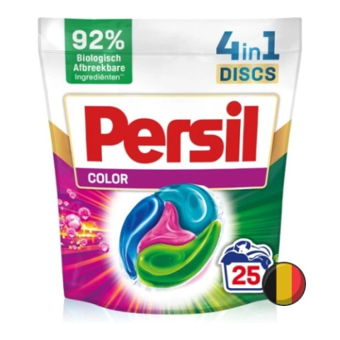 Persil Discs 4w1 Kapsułki do Prania Kolorów 25 szt. (Belgia)