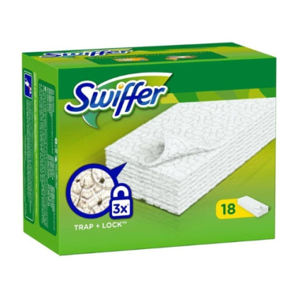 Swiffer Dry Wkłady Ściereczki do Mopa Suche 18 szt.