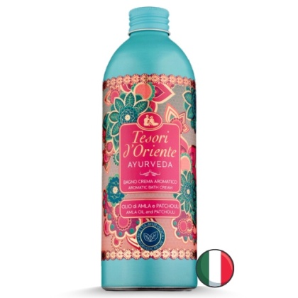 Tesori d’Oriente Ayurveda Płyn do Kąpieli Amla Patchula 500 ml (Włochy)