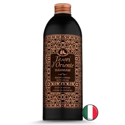 Tesori d’Oriente Hammam Płyn do Kąpieli Olej Arganowy Kwiat Pomarańczy 500 ml (Włochy)