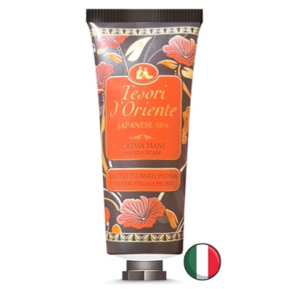 Tesori d'Oriente Japanese Rituals Krem do Rąk Olej Tsubaki Piwonia Peonia 75 ml (Włochy)