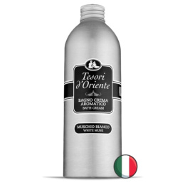 Tesori d’Oriente Muschio Bianco Płyn do Kąpieli Białe Piżmo 500 ml (Włochy)