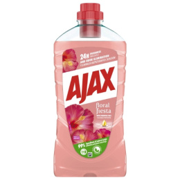 Ajax Płyn Uniwersalny do Podłóg Floral Fiesta z Olejkami Eterycznymi Hibiskus 1l