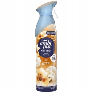 Ambi Pur Gold Orchid Złota Orchidea Odświeżacz Powietrza w Sprayu 185 ml