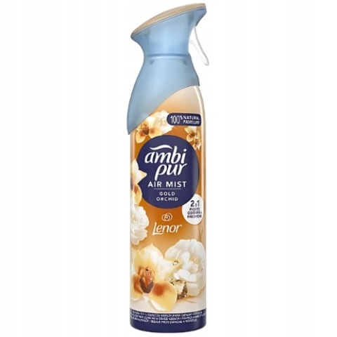 Ambi Pur Gold Orchid Złota Orchidea Odświeżacz Powietrza w Sprayu 185 ml Ambi Pur Gold Orchid Złota Orchidea Odświeżacz Powietrza w Sprayu 185 ml