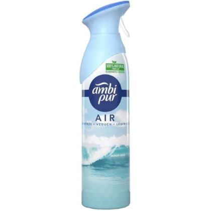 Ambi Pur Ocean Mist Morski Świeży Odświeżacz Powietrza w Sprayu 185 ml