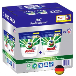 Ariel 3w1 Professional Uniwersalne Kapsułki do Prania 110 szt. (Niemcy)