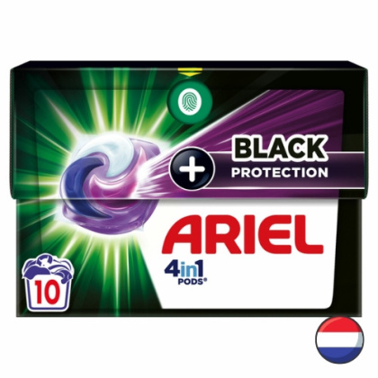 Ariel All in 1 Kapsułki do Prania Czarnego Black Protection 10 szt. (Holandia)