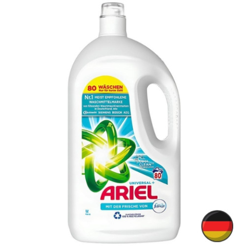 Ariel Universal+ Febreze Żel do Prania Białych i Jasnych Tkanin 80 prań (Niemcy) Ariel Universal+ Febreze Żel do Prania Białych i Jasnych Tkanin 80 prań (Niemcy)