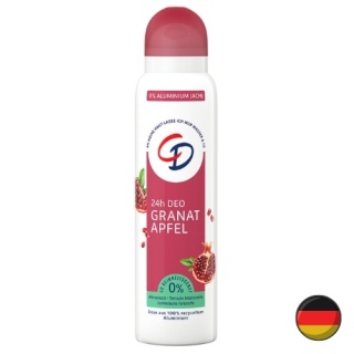 CD Dezodorant Spray Bio Granatapfel Owoc Granatu 24h 150 ml (Niemcy)