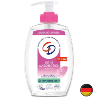 CD Płyn Emulsja do Higieny Intymnej z Żurawiną i Kwasem Mlekowym 300 ml (Niemcy)