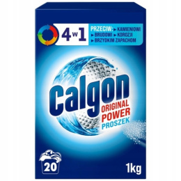 Calgon Original Power Powder Proszek do Odkamieniania Pralki Odkamieniacz 20 prań