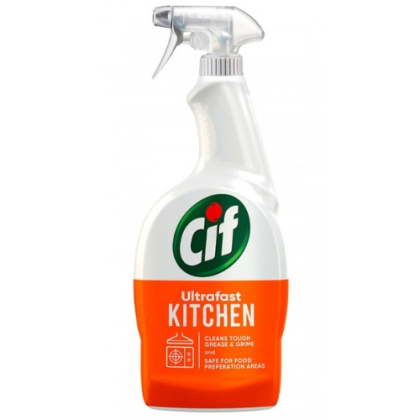 Cif Ultrafast Kitchen Odtłuszczacz Spray do Mycia Kuchni 500 ml