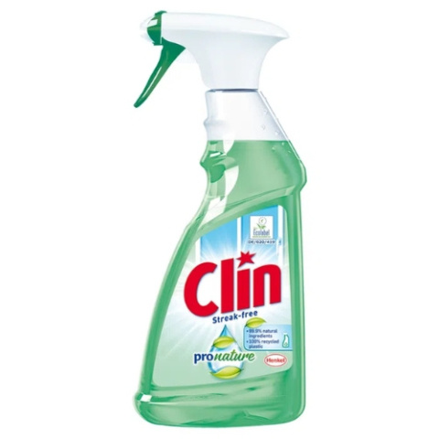 Clin Płyn do Mycia Szyb Okien Luster Pronature 500 ml