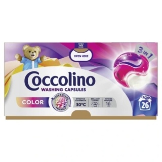 Coccolino 3w1 Kapsułki do Prania Koloru 26 szt.