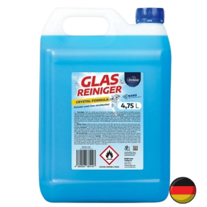 Deluxe Glas Reinger Nano Crystal Duży Płyn do Mycia Szyb Luster Szkła 4,75 l (Niemcy)