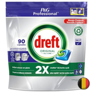 Dreft Professional Original Kapsułki do Zmywarki 90 szt. (Belgia)