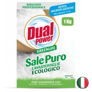 Dual Power Eco Greenlife Sól do Zmywarki 1 kg (Włochy)