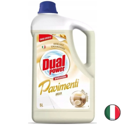 Dual Power Pavimenti Płyn do Podłóg Uniwersalny Argan 5l (Włochy)