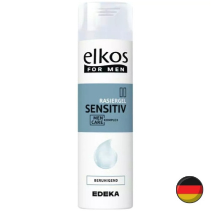 Elkos Żel do Golenia Dla Skóry Wrażliwej Sensitive 200 ml (Niemcy)