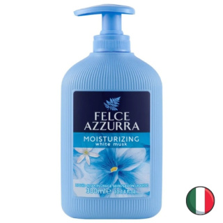 Felce Azzurra Muschio Bianco Nawilżające Mydło w Płynie Białe Piżmo 300 ml (Włochy)