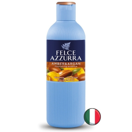 Felce Azzurra Żel pod Prysznic Amber Argan Bursztyn Olej Arganowy 650 ml (Włochy)