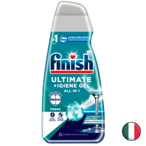 Finish Ultimate +Igiene Żel do Zmywarki All in 1 Fresh 26 cykli (Włochy) Finish Ultimate +Igiene Żel do Zmywarki All in 1 Fresh 26 cykli (Włochy)
