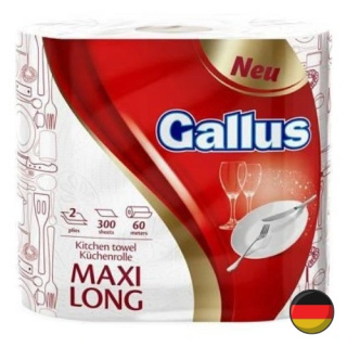 Gallus Ręcznik Papierowy Maxi Long 60 metrów (Niemcy)