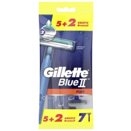 Gillette Blue II Plus Jednorazowe Maszynki do Golenia 7 sztuk