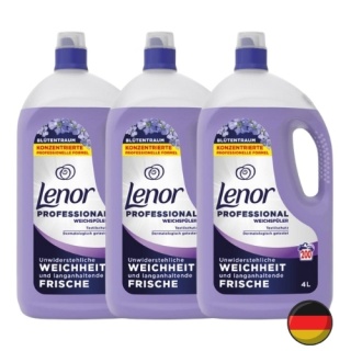 Lenor Blütentraum Fioletowy Płyn do Płukania Kwiatowy Zestaw 3 x 200 prań = 600 prań (Niemcy)