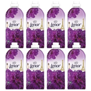 Lenor Haute Couture La Desirable Płyn do Płukania Francuskie Perfumy Zestaw 8 x 48 prań = 384 prania