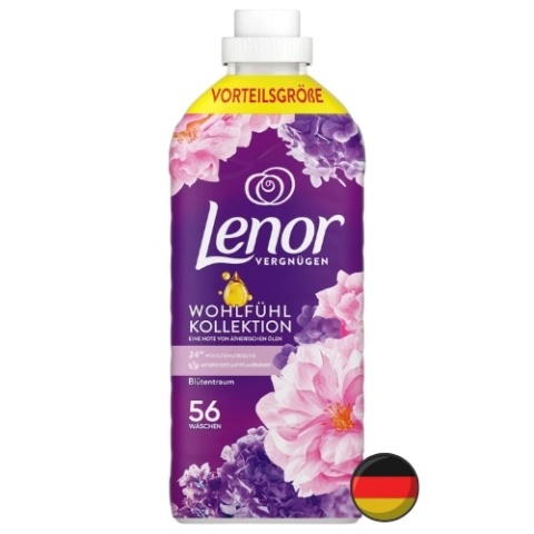 Lenor Vergnugen Blutentraum Płyn do Płukania Kwiatowy 56 prań (Niemcy)