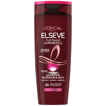 Loreal Paris Elseve Full Resist Szampon Wzmacniający do Włosów Osłabionych 400 ml