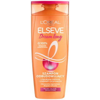 Loreal Paris Elseve Dream Long Szampon Odbudowujący Włosy z Keratyną 400 ml