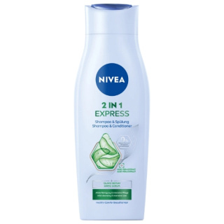 Nivea 2w1 Pflege Express Szampon z Odżywką z Aloesem 400 ml (Niemcy)