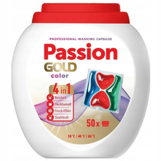 Passion Gold 4w1 Kapsułki do Prania Koloru 50 szt.