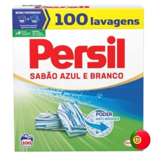 Persil Sabao Azul e Branco Proszek do Prania Białego i Jasnych Tkanin 100 prań (Portugalia)