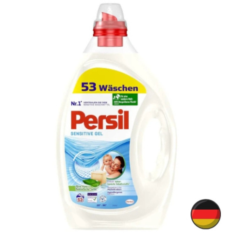 Persil Żel do Prania Sensitive Aloe Vera dla Dzieci 53 prania (Niemcy) Persil Żel do Prania Sensitive Aloe Vera dla Dzieci 53 prania (Niemcy)