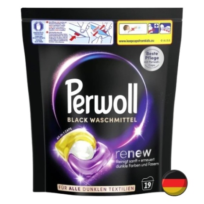 Perwoll Black kapsułki do prania 3in1 19 szt. (Niemcy)