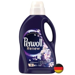 Perwoll Renew Blütenmeer Żel do Prania Ciemnych i Czarnych Tkanin 25 prań (Niemcy)