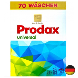 Prodax Pulver Uniwersalny Proszek do Prania z Mydłem Marsylskim 70 prań (Niemcy)