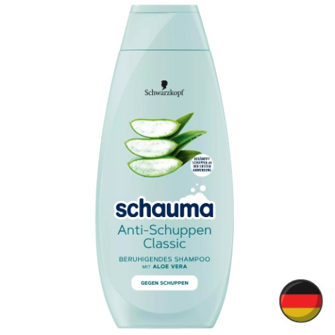 Schauma Anti-Schuppen Classic Szampon do Włosów Przeciwłupieżowy 400 ml (Niemcy)