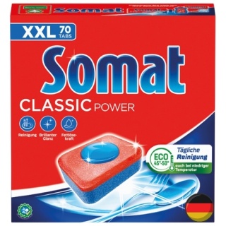 Somat Tabletki do Zmywarki Classic Power XXL 70 szt. (Niemcy)