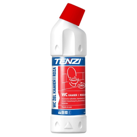 TENZI WC Żel do Toalet do usuwania kamienia i rdzy z toalet 750ml