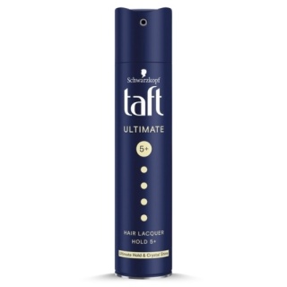 Taft Ultimate 5+ Lakier do Włosów Bardzo Mocny Utrwalenie i Blask Granatowy 250 ml