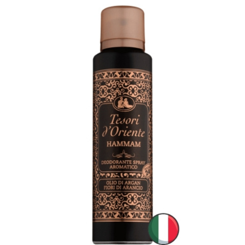 Tesori d'Oriente Hammam Dezodorant 24h Olej Arganowy 150 ml (Włochy)