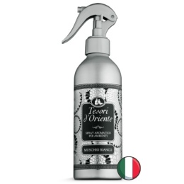 Tesori d’Oriente Odświeżacz Powietrza w Sprayu Muschio Bianco Białe Piżmo 250 ml (Włochy)