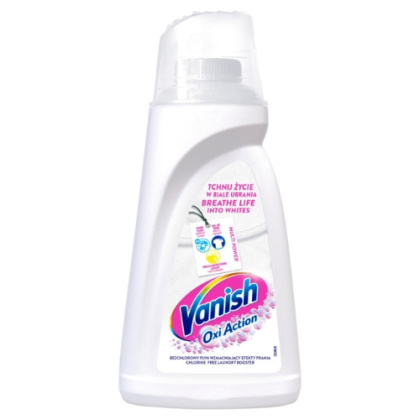 Vanish Oxi Action White Odplamiacz do Białego w Płynie 1,5 l