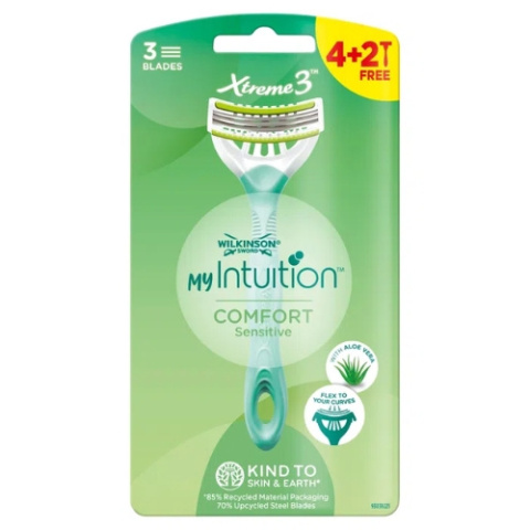 Wilkinson Woman Xtreme3 Beauty Sensitive Maszynki do Golenia dla Kobiet 6 szt.