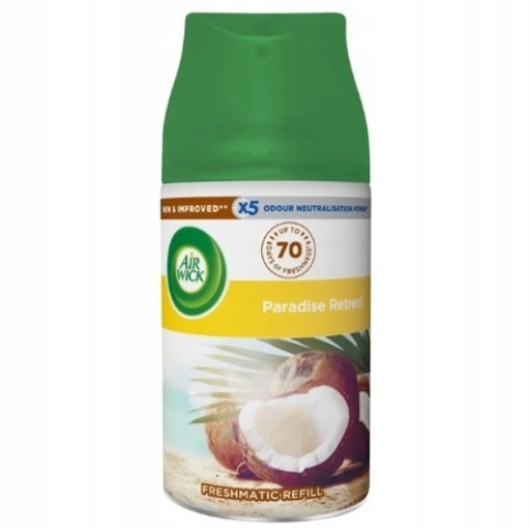Air Wick Freshmatic Odświeżacz Wkład Rajski Ogród Paradise 250 ml